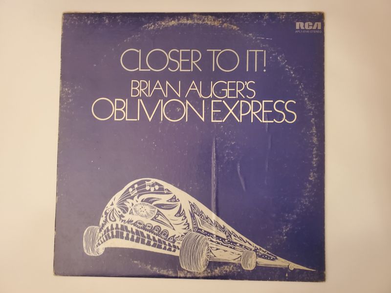 Brian Auger's Oblivion Express Closer To It! vinyl record